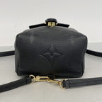 Louis Vuitton Backpack Monogram Empreinte Tiny Noir — view 3