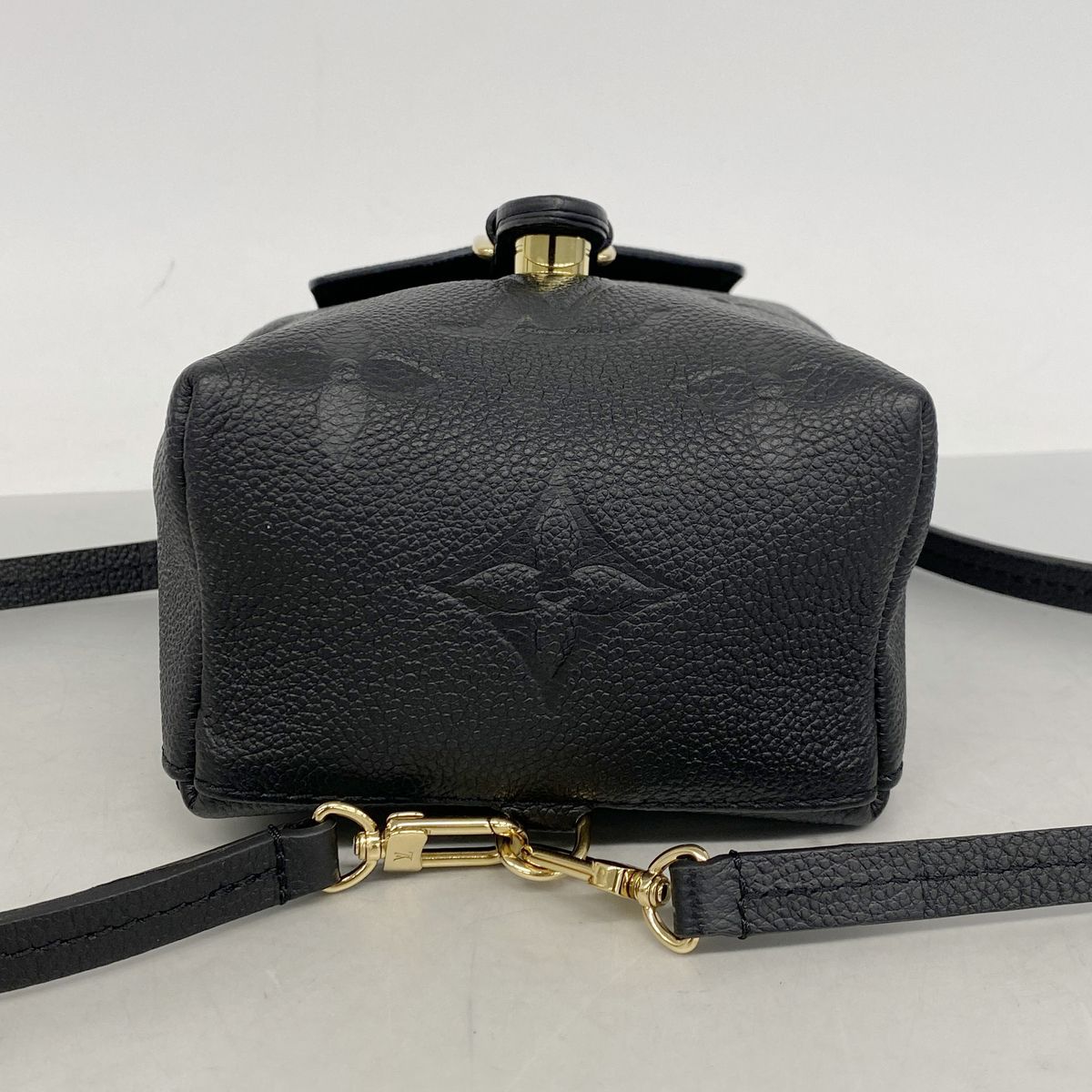 Louis Vuitton Backpack Monogram Empreinte Tiny Noir — view 3