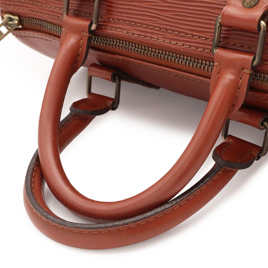 Louis Vuitton Epi Speedy 25 Mini Boston Bag Kenya Brown — view 4