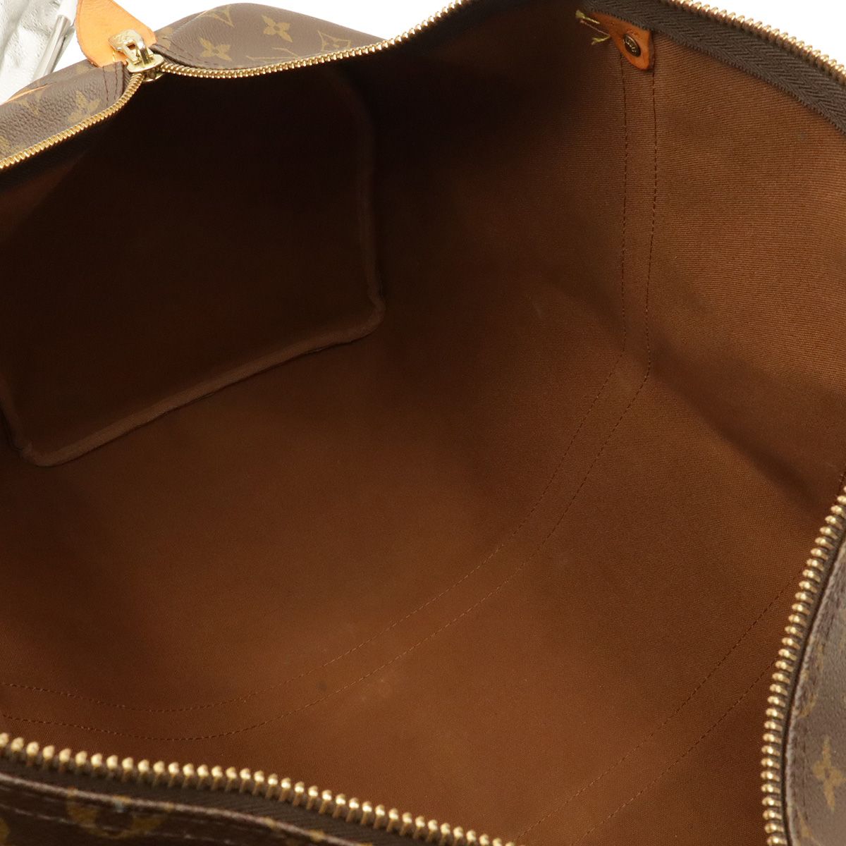 Louis Vuitton Monogram Keepall 55 Boston Bag Purse — view 7