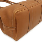 Hermes Garden Party PM Tote Bag Negonda Leather Brown Silver — view 3
