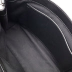 Saint Laurent Paris YSL Niki Medium Chain Shoulder Bag V-stitch Leather Black — view 7