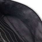 Saint Laurent Paris YSL Niki Medium Chain Shoulder Bag V-stitch Leather Black — view 8