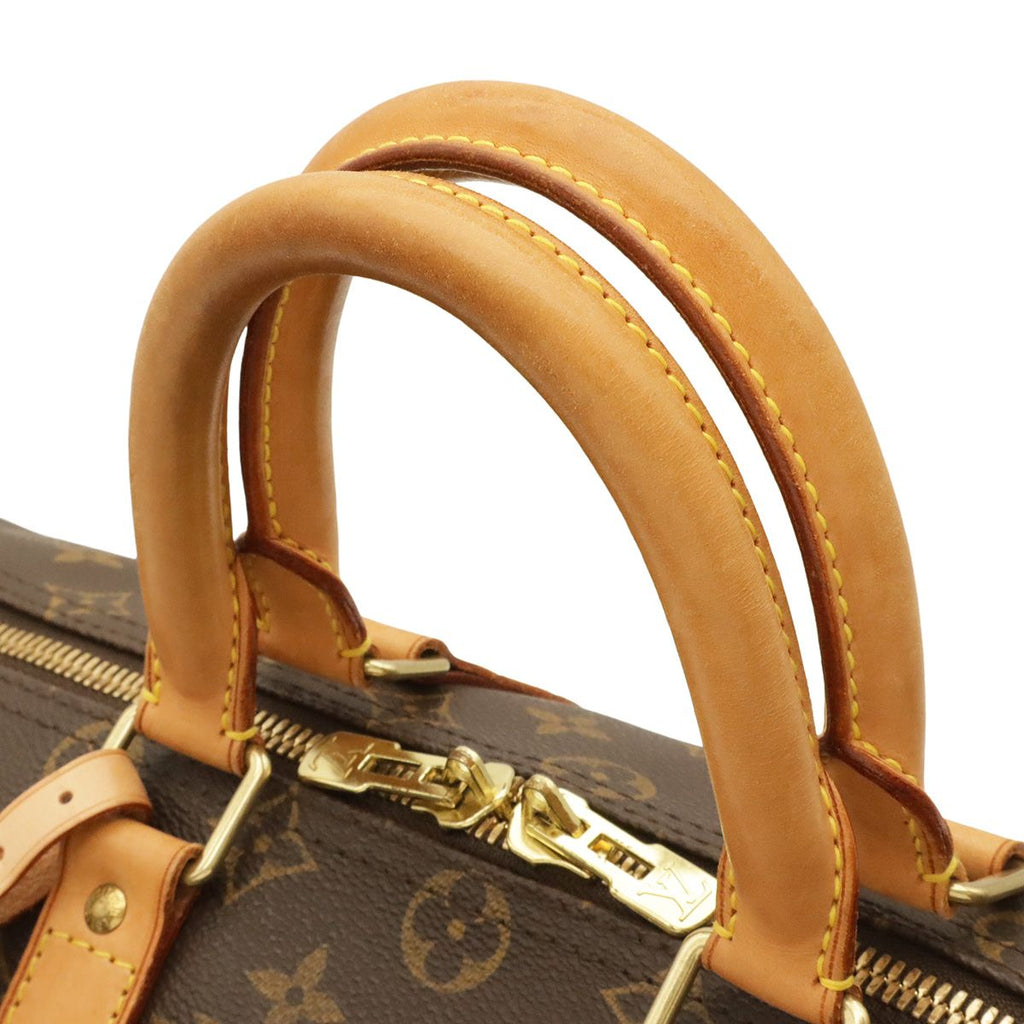 Louis Vuitton Monogram Keepall Bandouliere 45 Boston Bag Purse 2-Way — view 5