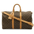 Louis Vuitton Monogram Keepall Bandouliere 45 Boston Bag Purse 2-Way