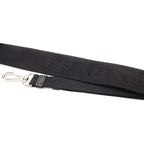Prada Triangle Logo Belt Bag Crossbody Nylon Leather Nero Black — view 5