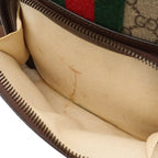 Gucci Ophidia GG Supreme Small Backpack Sherry Line Leather Beige Mocha Brown — view 7