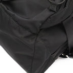 Prada Backpack Nylon Nero Black Silver — view 3