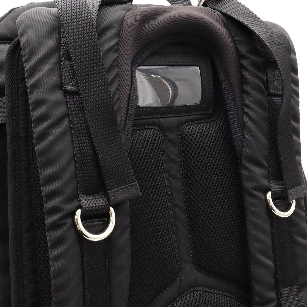 Prada Backpack Nylon Nero Black Silver — view 5