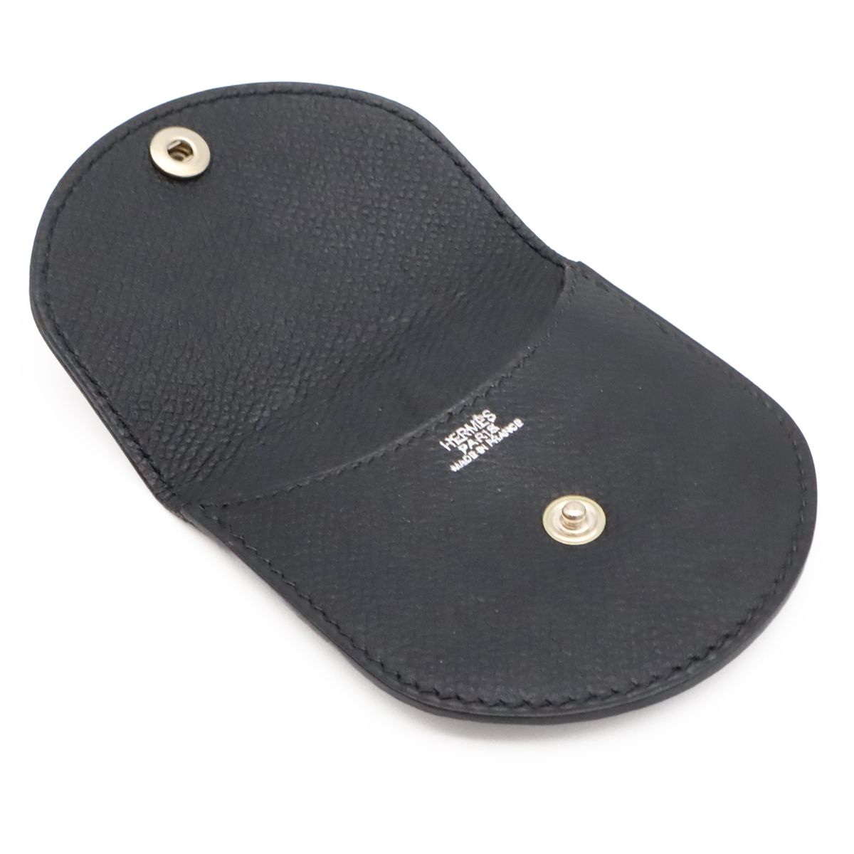 Hermes Coin Purse Veau Epsom Black — view 5