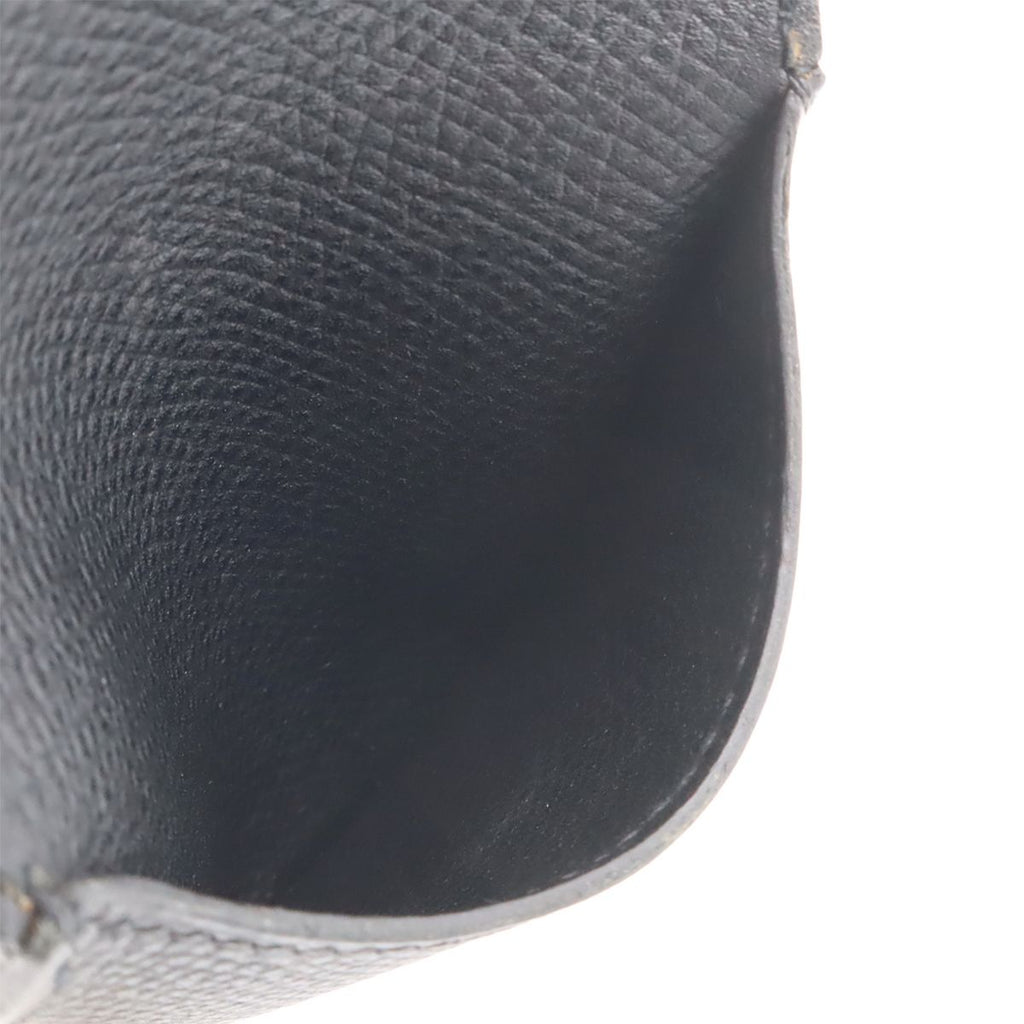 Hermes Coin Purse Veau Epsom Black — view 7