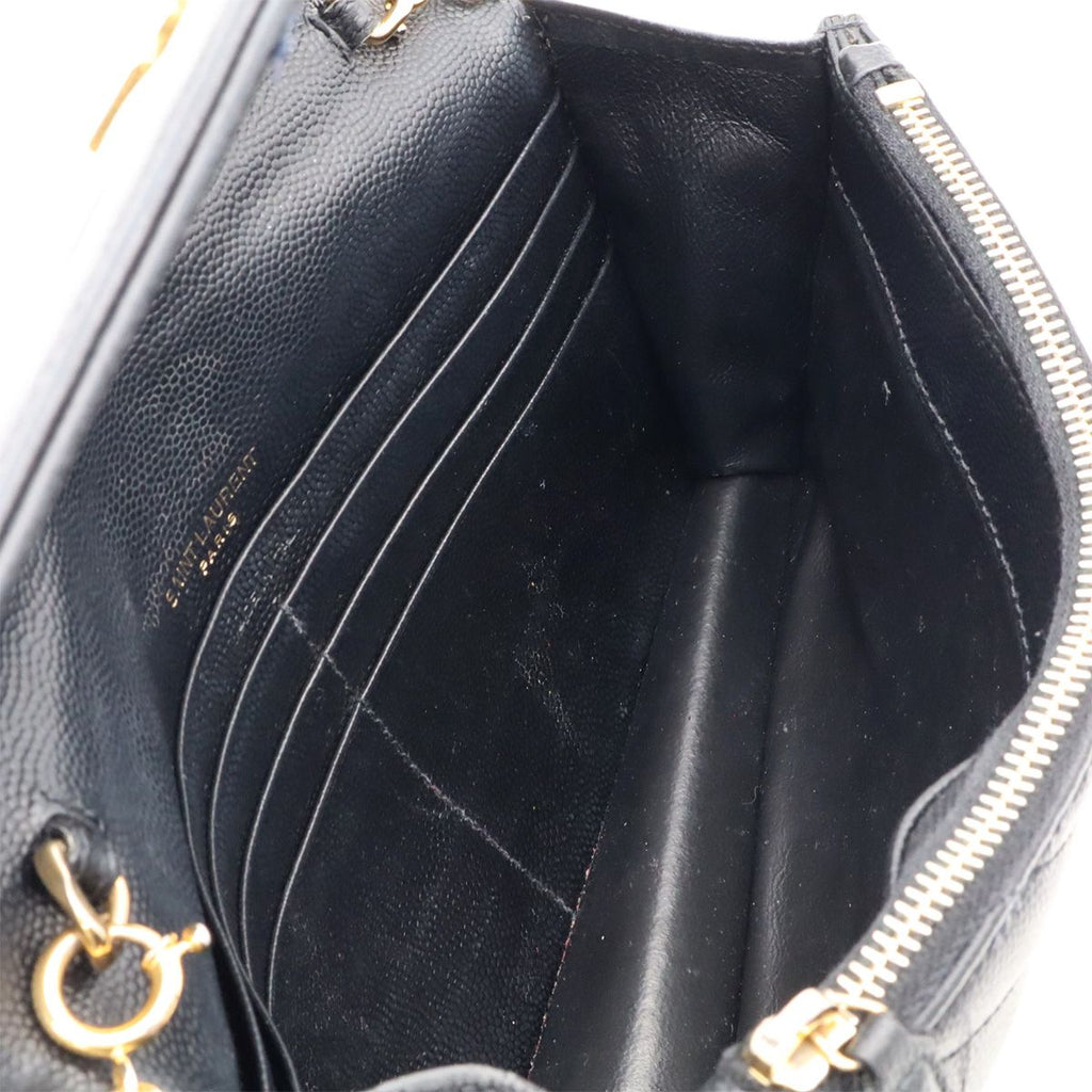 Saint Laurent Paris YSL Cassandra Envelope Shoulder Bag Chain Wallet 2-Way — view 6