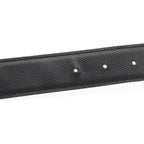 Hermes H Belt H Buckle Reversible Veau Epsom Black Light Brown Silver — view 6