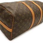 Louis Vuitton Monogram Keepall Bandouliere 45 Boston Bag Purse 2-Way — view 3