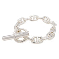 Hermes Chaine D'ancre MM Bracelet 14 Links Silver