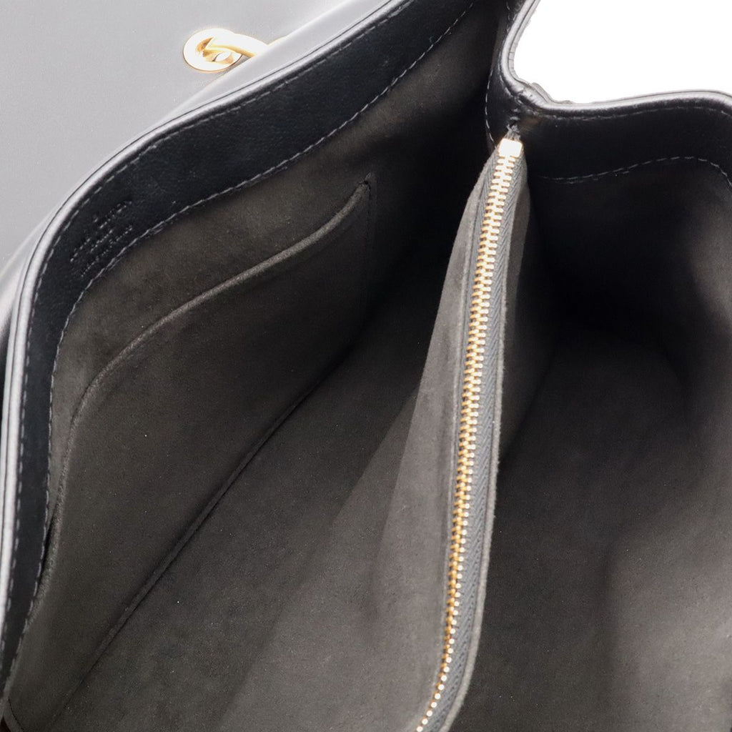 Louis Vuitton Monogram Shadow Veli One Handle 2-Way Shoulder Bag Noir Black — view 8