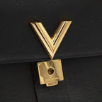 Louis Vuitton Monogram Shadow Veli One Handle 2-Way Shoulder Bag Noir Black — view 6