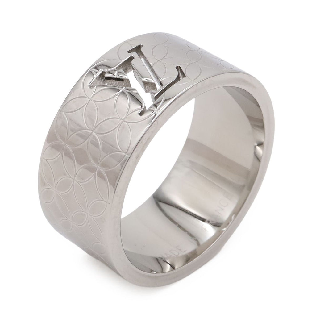 Louis Vuitton Bague Champs Elysees Ring SS Stainless Steel