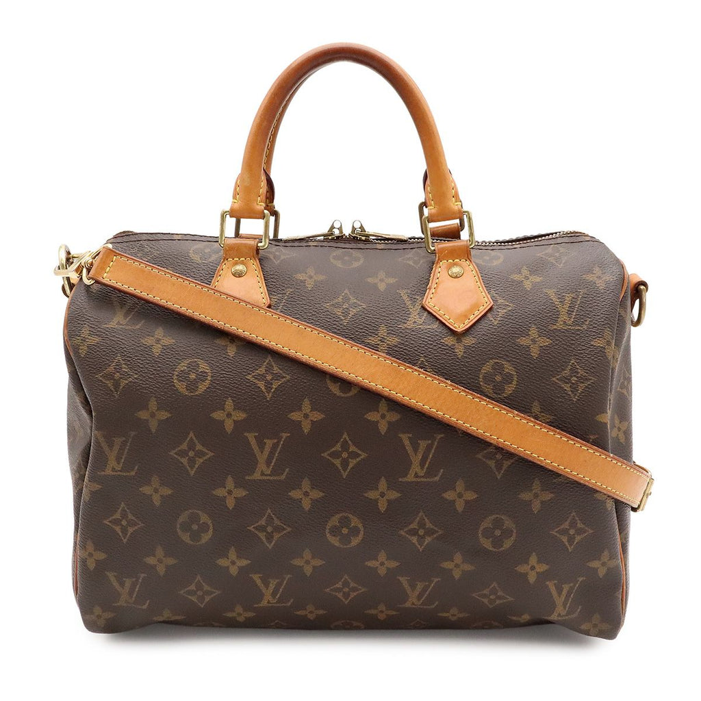 Louis Vuitton Monogram Speedy Bandouliere 30 Mini Boston Bag 2-Way