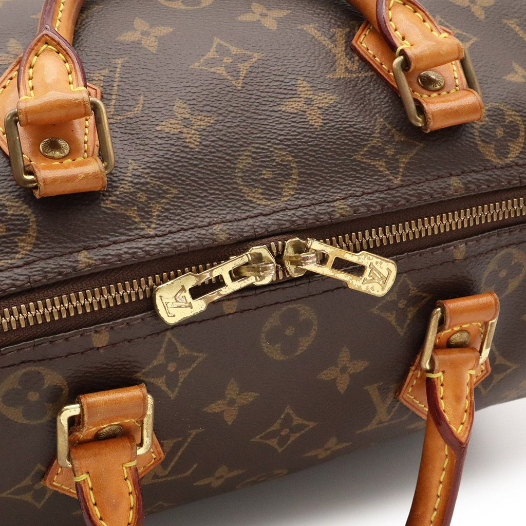 Louis Vuitton Monogram Speedy Bandouliere 30 Mini Boston Bag 2-Way — view 6