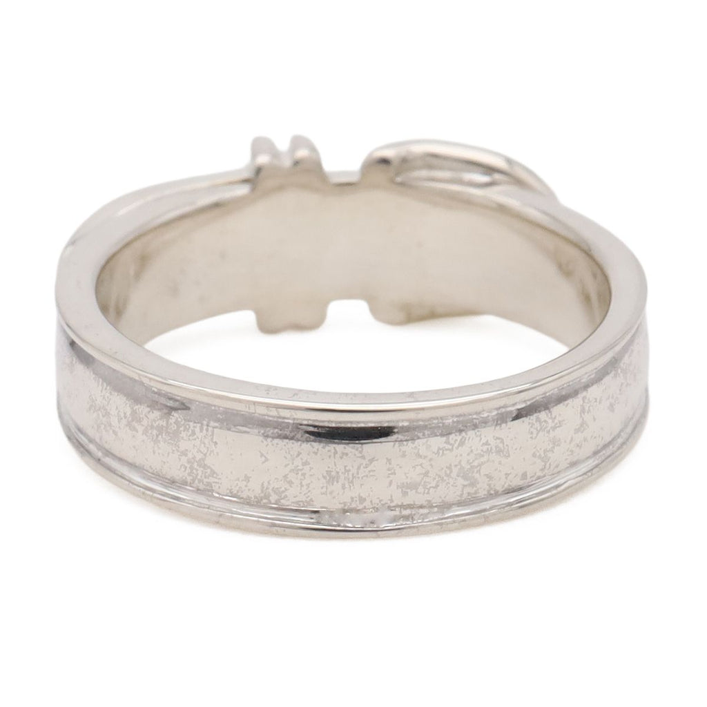 Hermes Ceinture Belt Motif Ring Silver — view 3