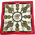 Hermes Cuivreries Scarf Silk Multicolor Carre 90