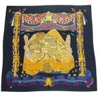 Hermes L'atlantide Scarf Silk Multicolor Carre 90