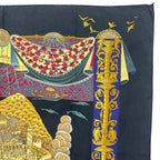 Hermes L'atlantide Scarf Silk Multicolor Carre 90 — view 4