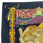 Hermes L'atlantide Scarf Silk Multicolor Carre 90 — view 3
