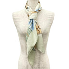 Hermes Jumping Scarf Silk Multicolor Carre 90 — view 2