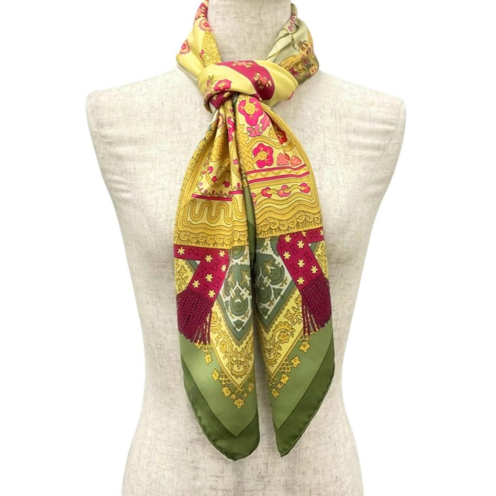 Hermes Carre 90 Scarf Silk Multicolor — view 2