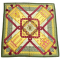 Hermes Carre 90 Scarf Silk Multicolor