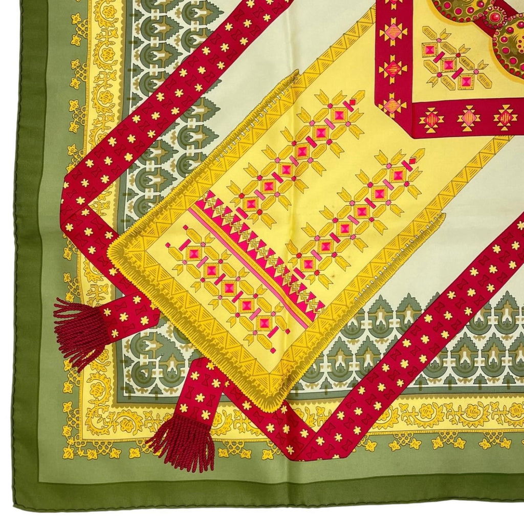 Hermes Carre 90 Scarf Silk Multicolor — view 5