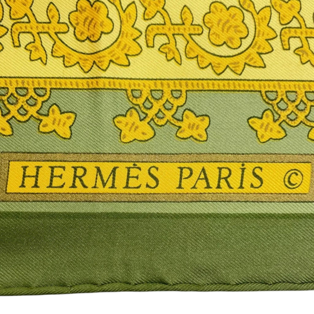 Hermes Carre 90 Scarf Silk Multicolor — view 8