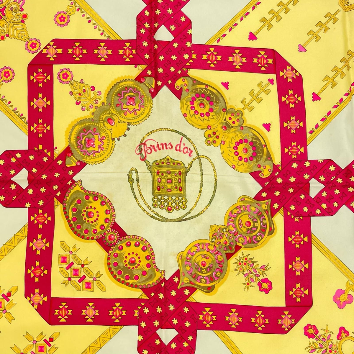 Hermes Carre 90 Scarf Silk Multicolor — view 7