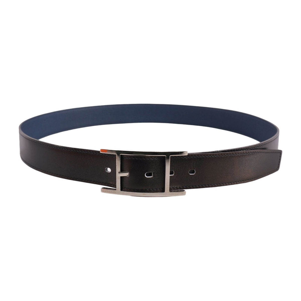 Hermes Belt Leather Buckle 90 Black — view 2
