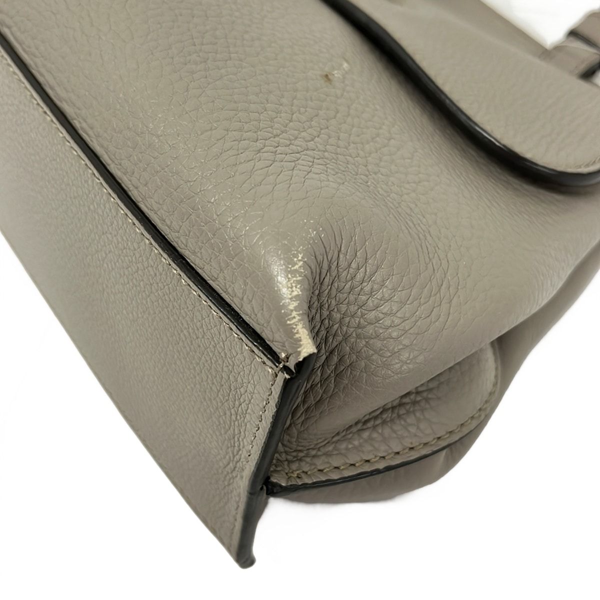 Gucci Handbag Bamboo Daily Gray Leather — view 6