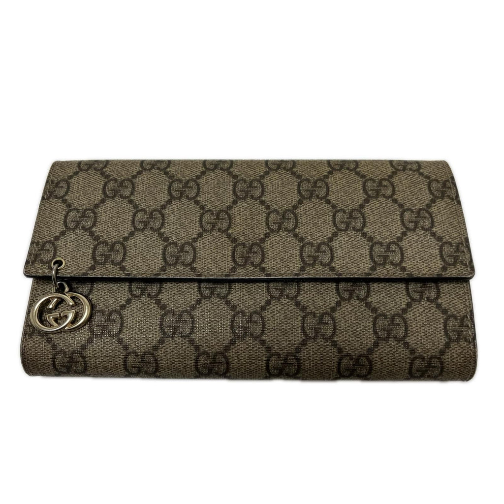 Gucci Trifold Wallet GG Supreme