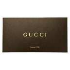 Gucci Wallet Bamboo Brown Embossed Zip Around Leather — view 6