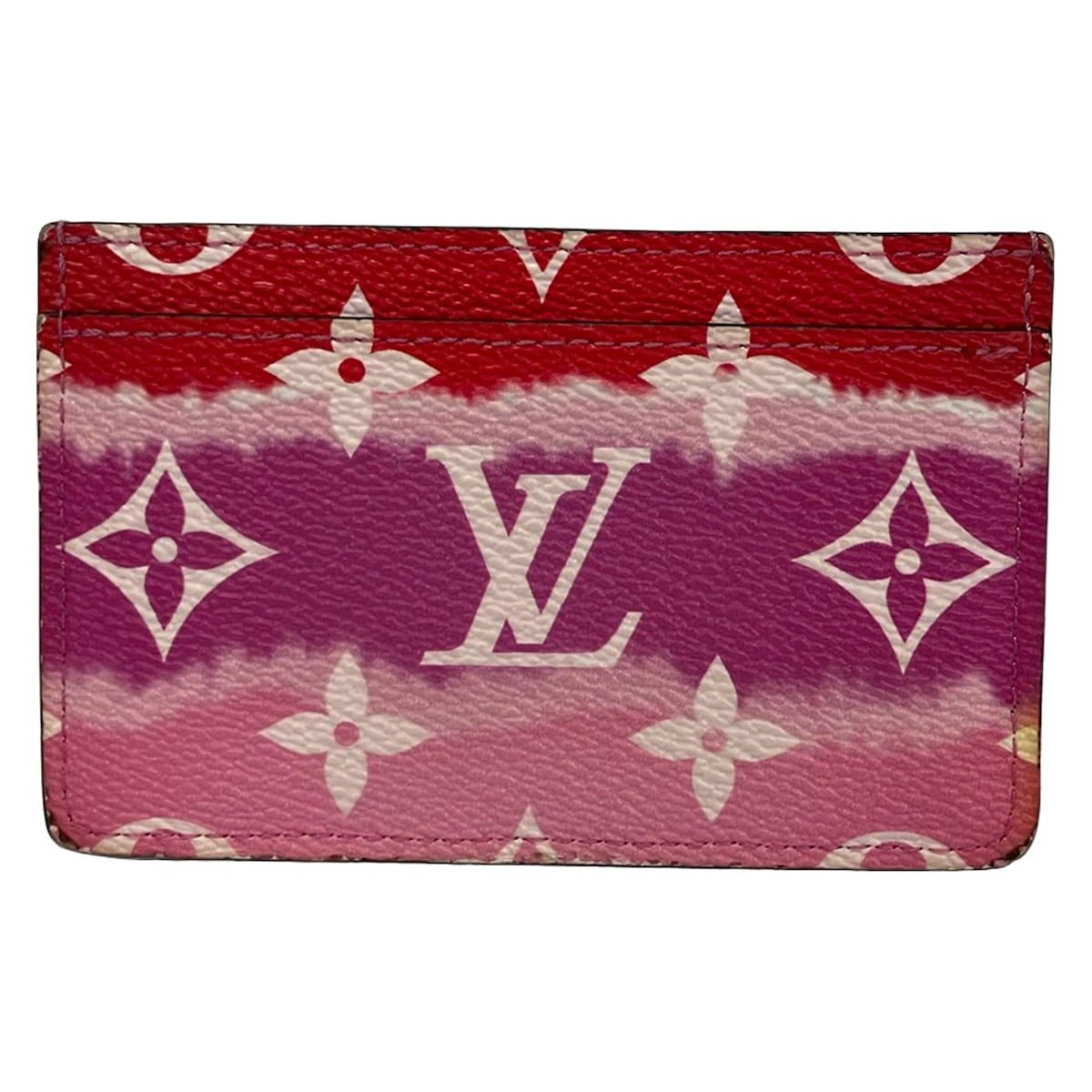 Louis Vuitton Card Case LV Escale Porte Cartes Simple Rouge — view 2
