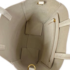 Celine Tote Bag Vertical Cabas Mall Ivory Leather — view 7