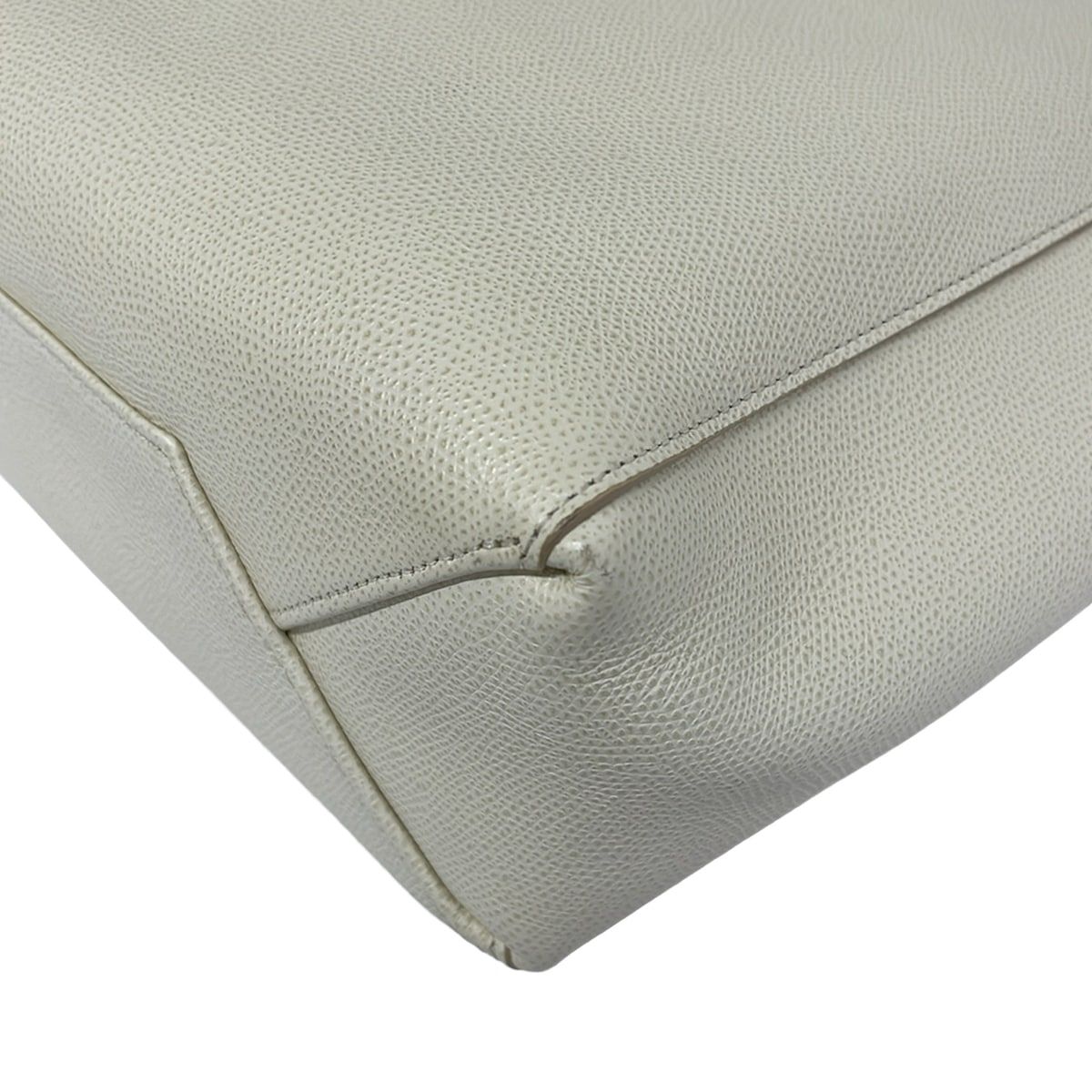 Celine Tote Bag Vertical Cabas Mall Ivory Leather — view 6