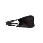 Celine Vintage C Macadam Pattern Leather Handbag Mini Tote Brown — view 5