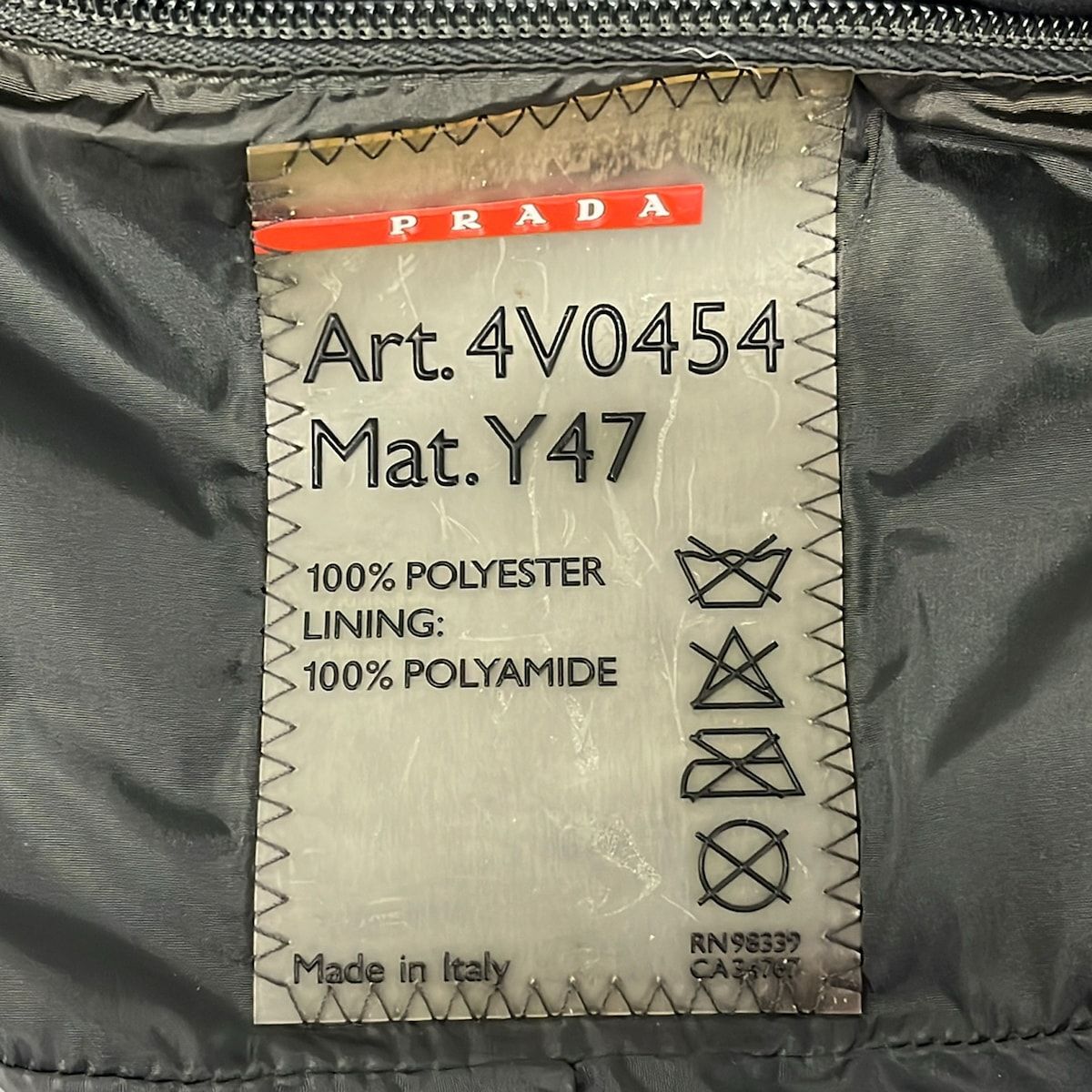 Prada Sport Shoulder Bag Black — view 8