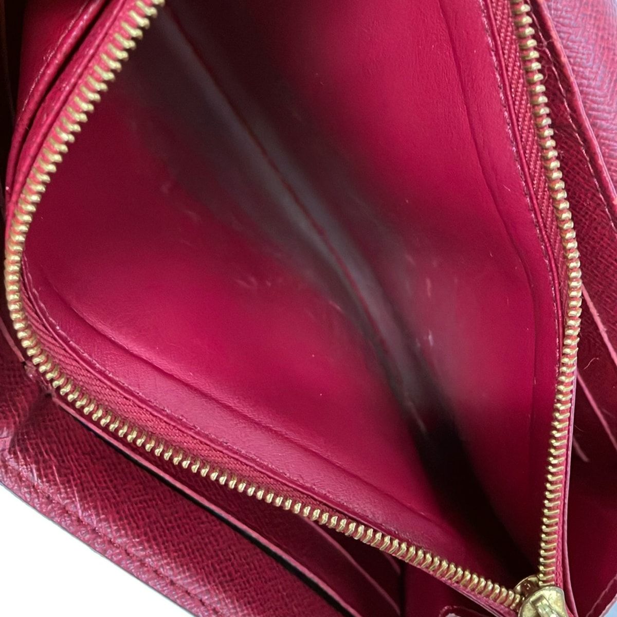 Louis Vuitton Wallet Monogram Portefeuille Sarah Fuchsia — view 5