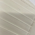 Bottega Veneta Bifold Wallet Cassette White Leather — view 7