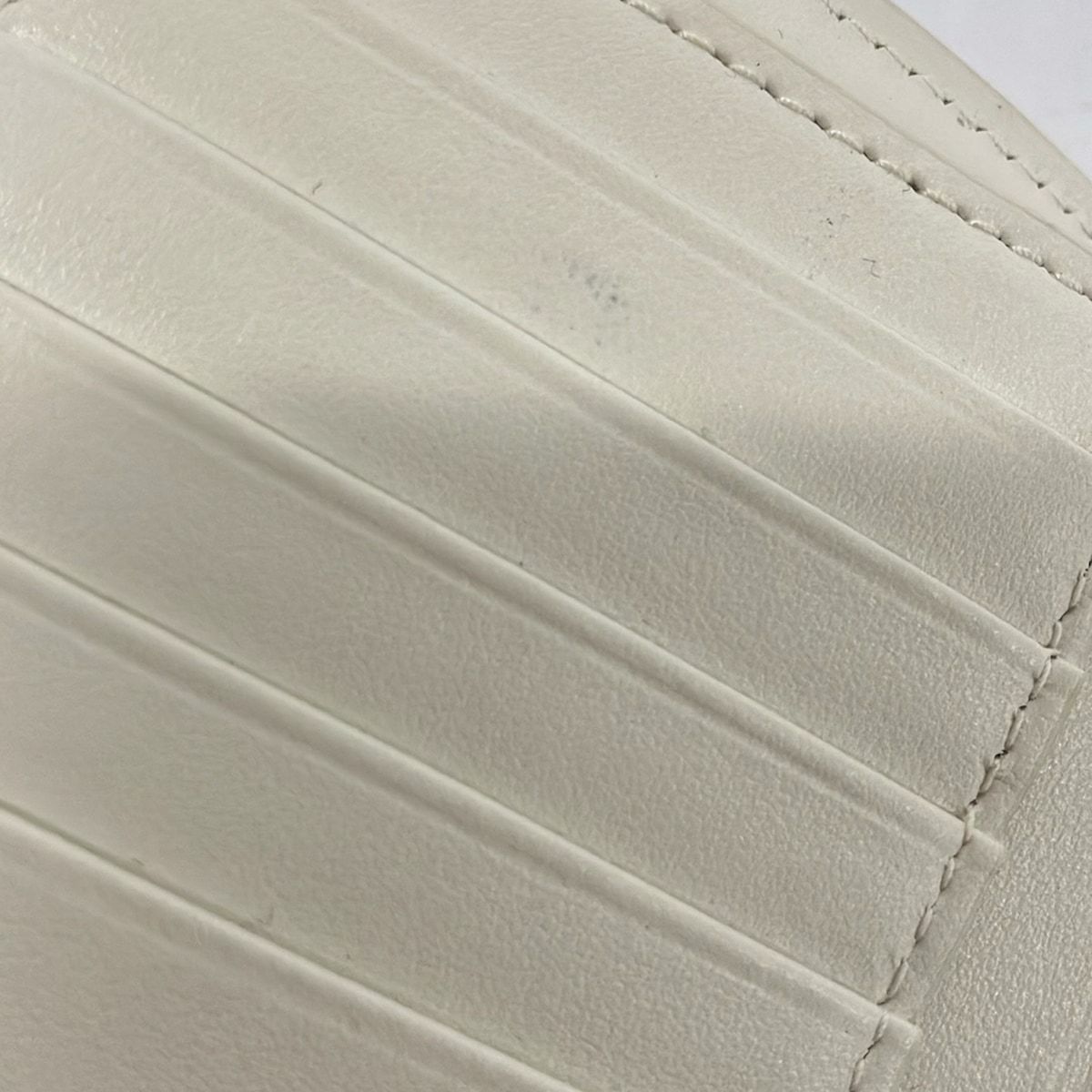 Bottega Veneta Bifold Wallet Cassette White Leather — view 7