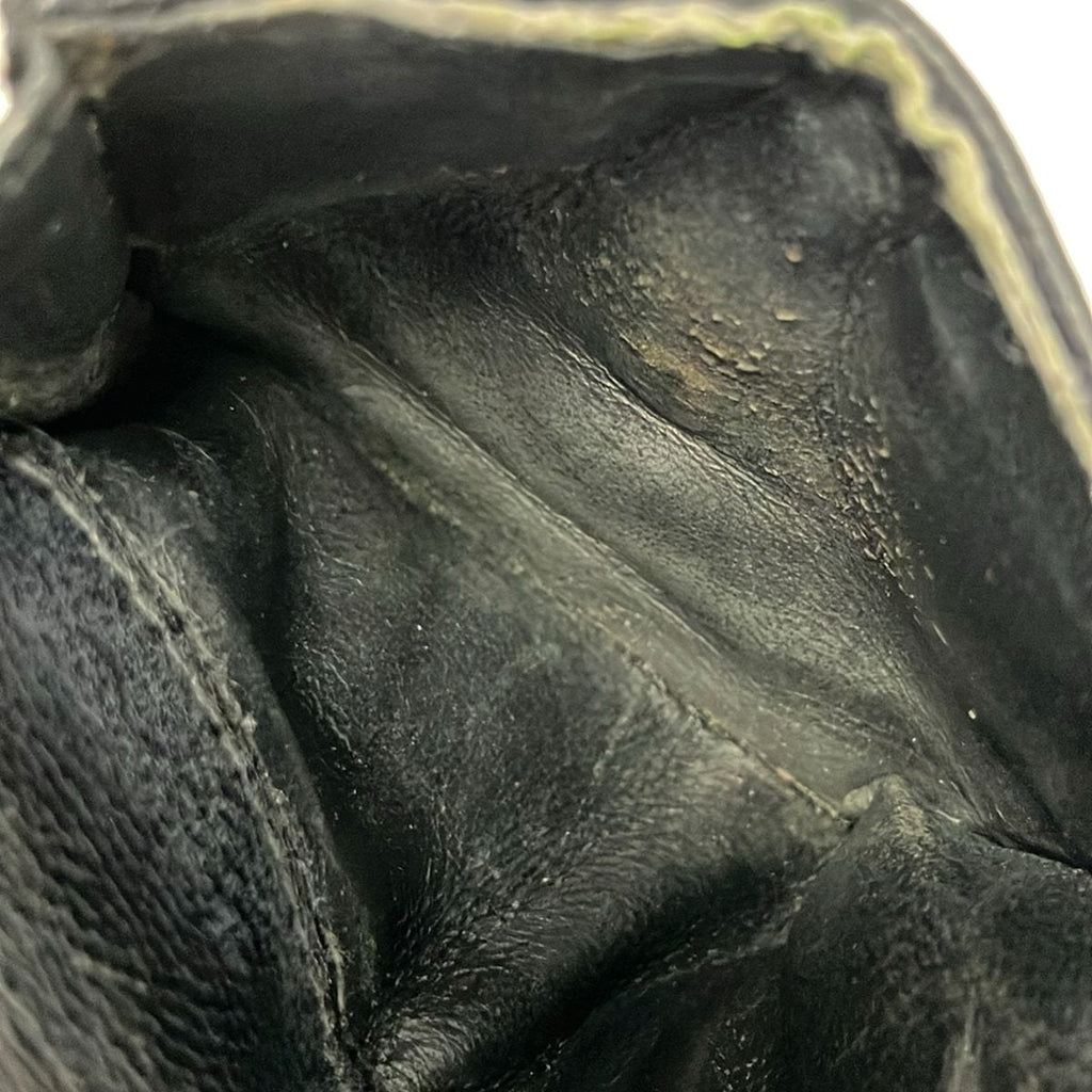Saint Laurent Paris Trifold Wallet Black Leather — view 4