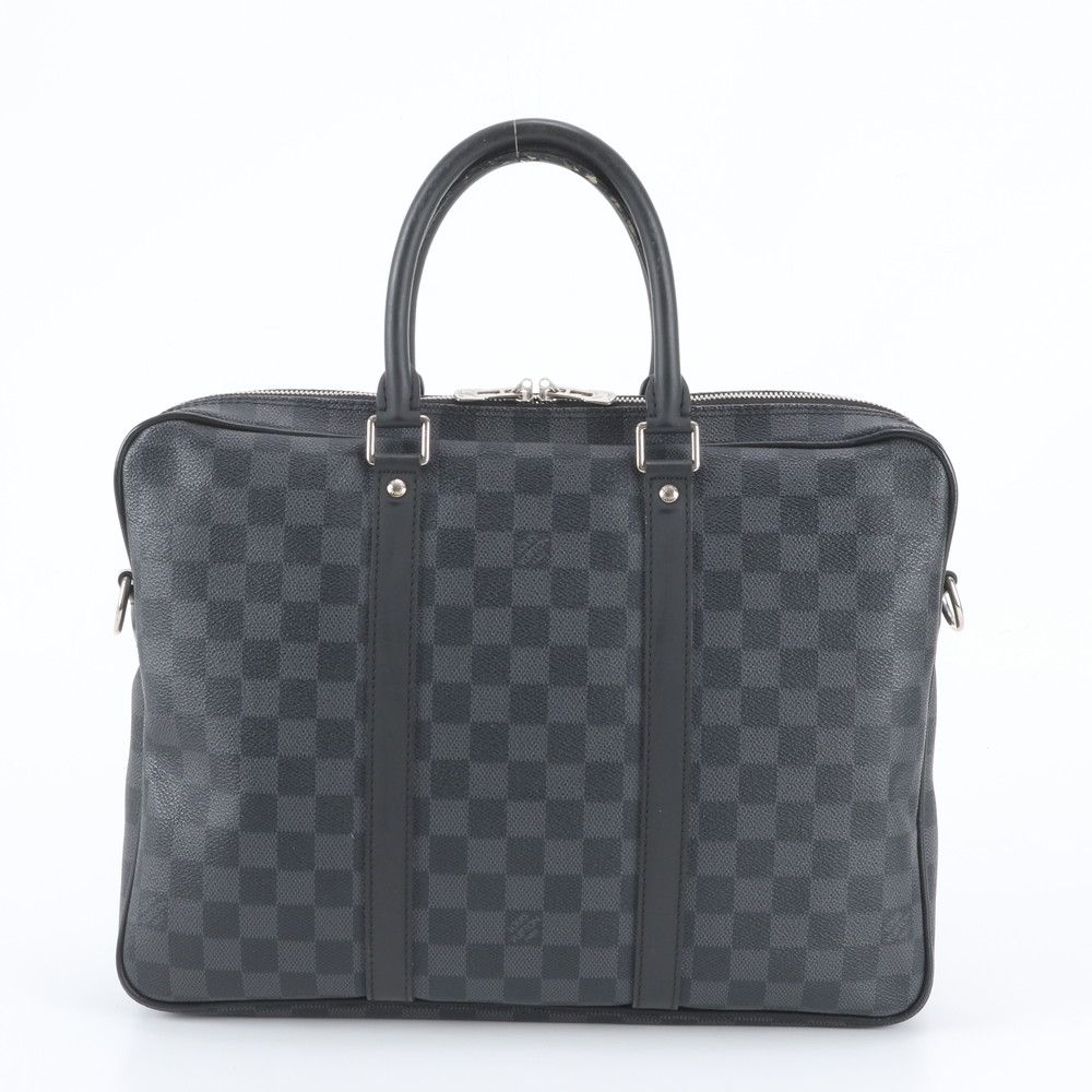 Louis Vuitton Damier Graphite Porte Documents Voyage Business Bag
