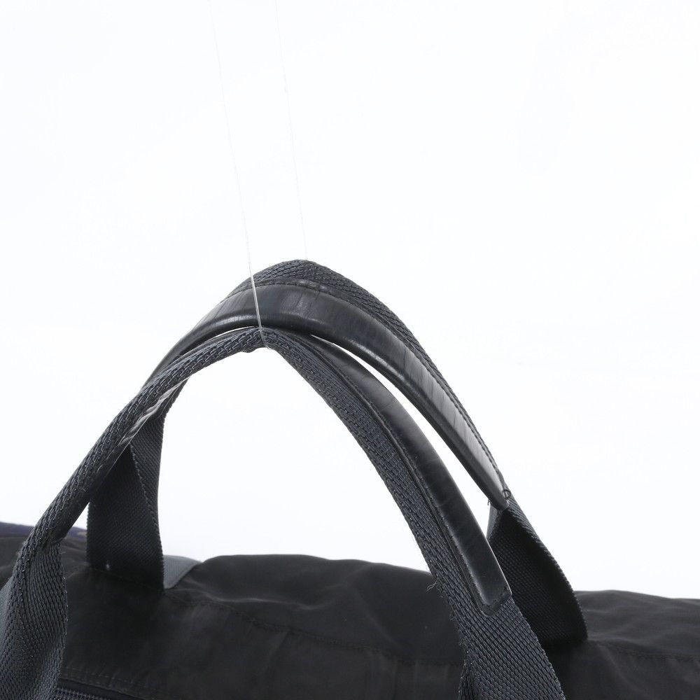 Prada Tessuto Nylon Triangle Logo 2-Way Boston Bag — view 2